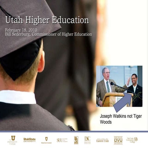 Commissioner Presentation to Utah Student Association