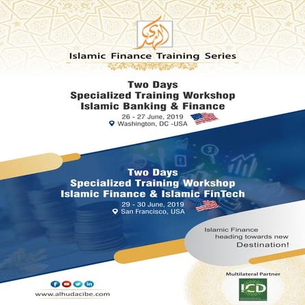 Islamic Banking & Finance and Islamic Fintech Training Series in USA
