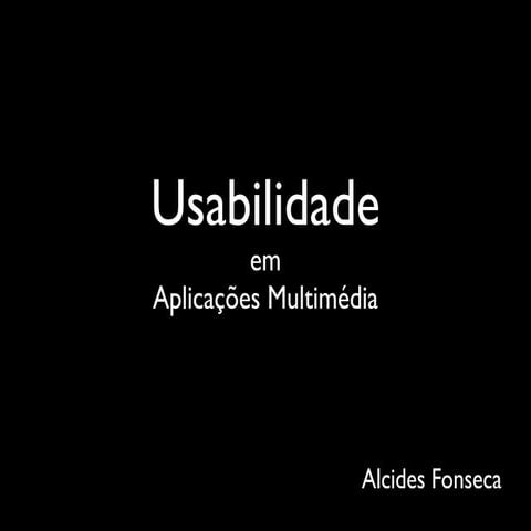 Usabilidade