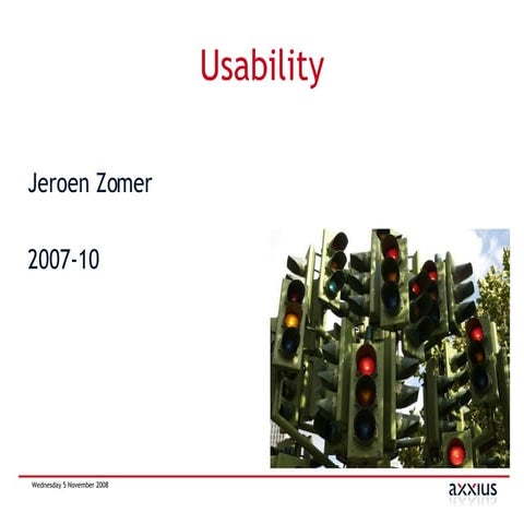 introduction to usability