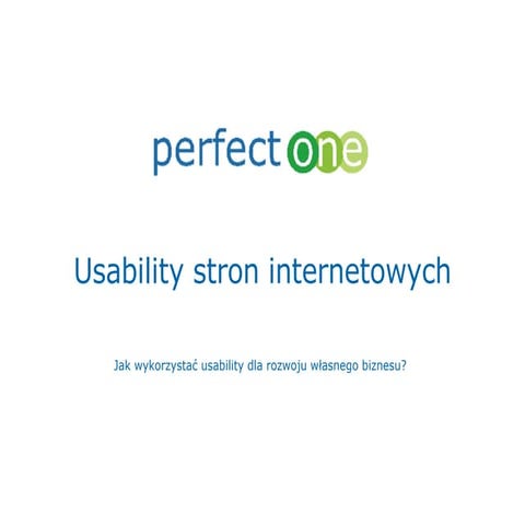 Netcamp #1 Usability stron internetowych