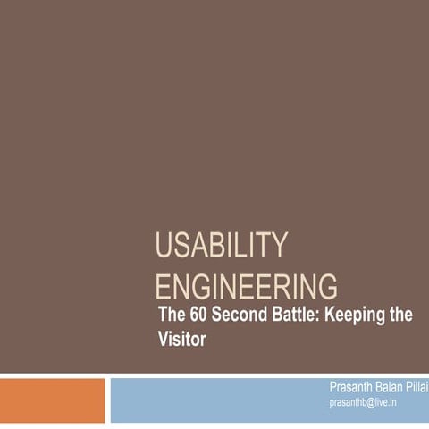 Usability engineering