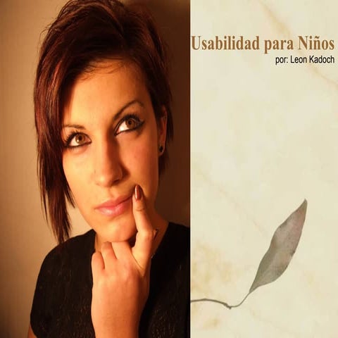 Usabilidad para Niños