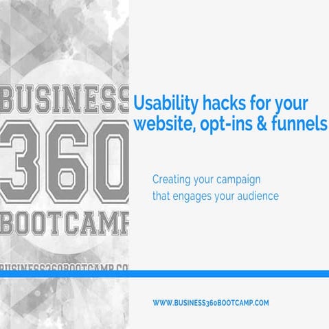 Usability hack for your website optins and funnels