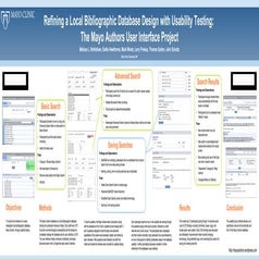 Refining a Local Bibliographic Database Design with Usability Testing: The Ma...