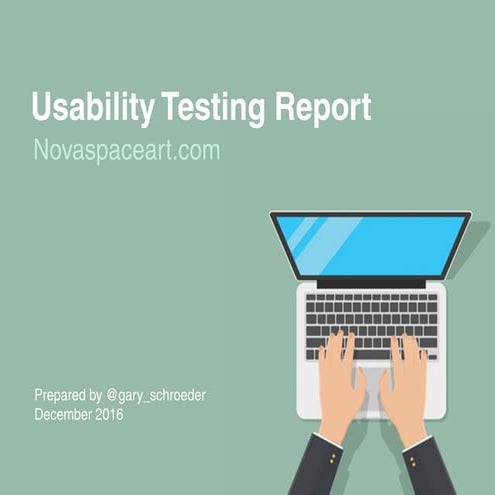 Usability Report