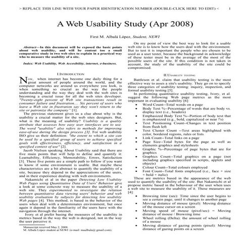 Usability Study