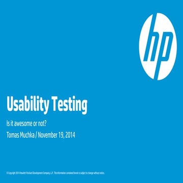 Usability Testing: A Complete Guide