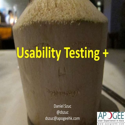 Usability testing leanuxmachine 2011