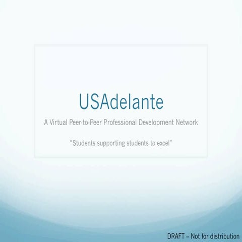 USAdelante Briefing Deck