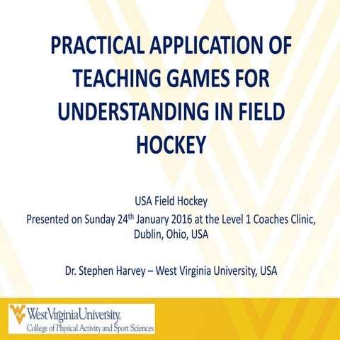 Usa field hockey games presentation | PPTX