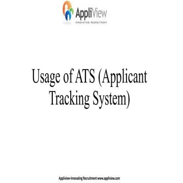 Usage of ats