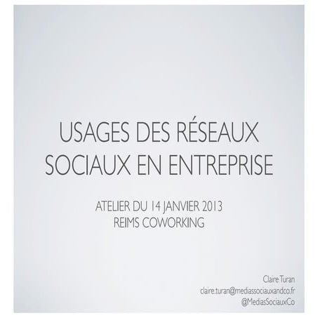 Usage rxsxentreprise