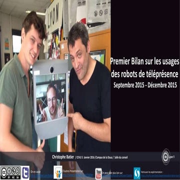Usages robots beam lyon1 decembre2015