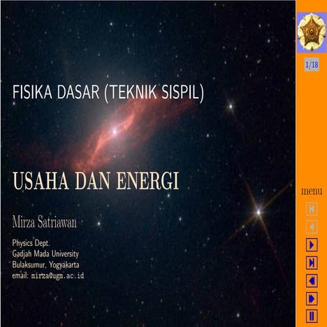 Usaha n enerhi (gaya konservatif)