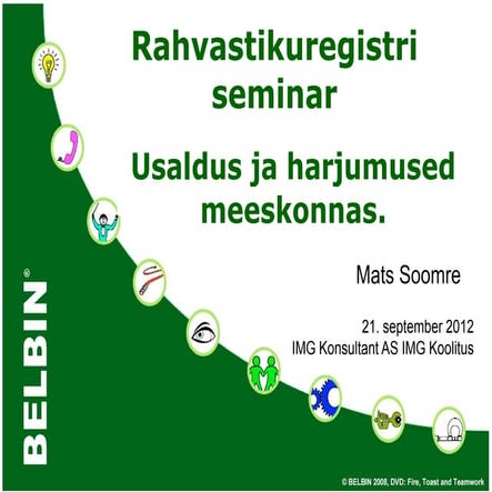 Usaldus, harjumused ja meeskond 