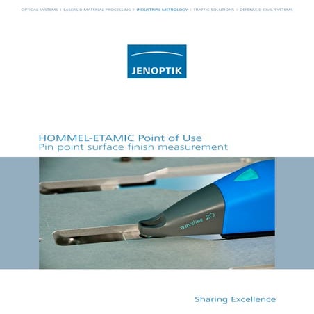 POINT OF USE SOLUCIONES PARA MEDIR RUGOSIDAD