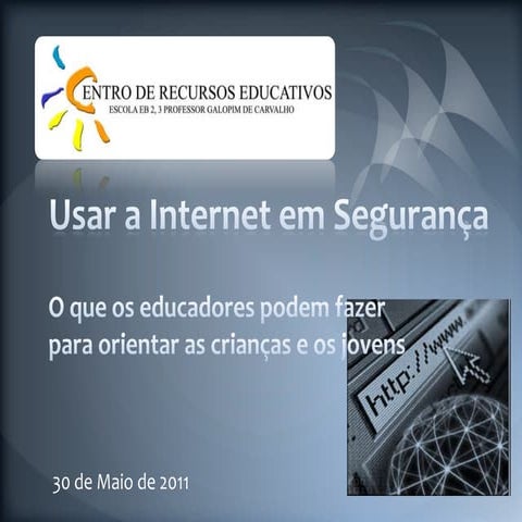 Usar a internet em segurança