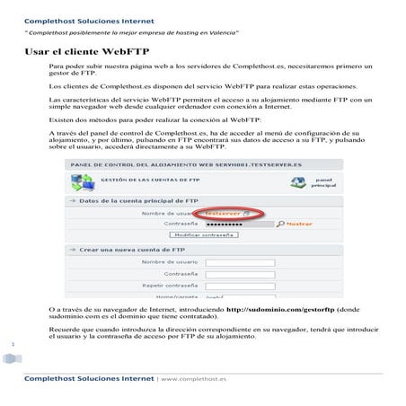 Manual de cofiguracion cliente ftp filezilla | PDF