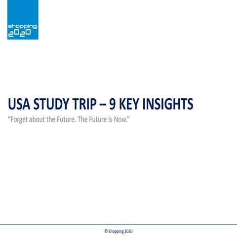 Usa study trip   10 key insights