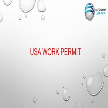 usa work permit services in hyderabad   .