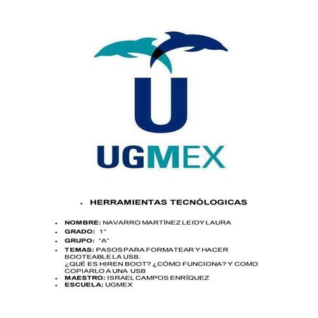 PASOS PARA FORMATEAR Y HACER BOOTEABLE UNA USB Y LO QUE ES HIREN'S BOOTCD