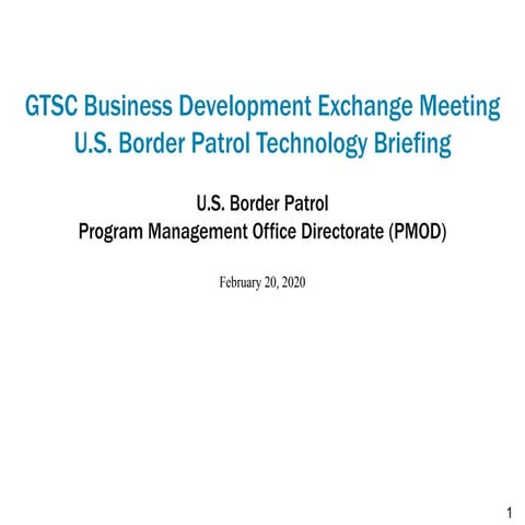 USBP pmod singleton gtsc bde-brief-20200219