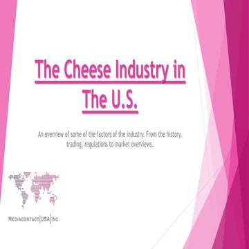 US Cheese Industry pt 2 of 5