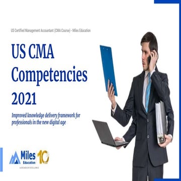 Us cma competencies 2021