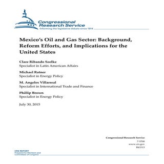 US Congres Notes on Mexico Energy R...