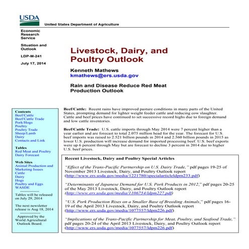 Rabobank Beef Quarterly - 4T13 | PDF