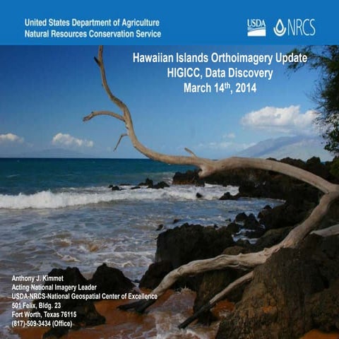 GIS Expo 2014: Hawaiian Islands Orthoimagery Update