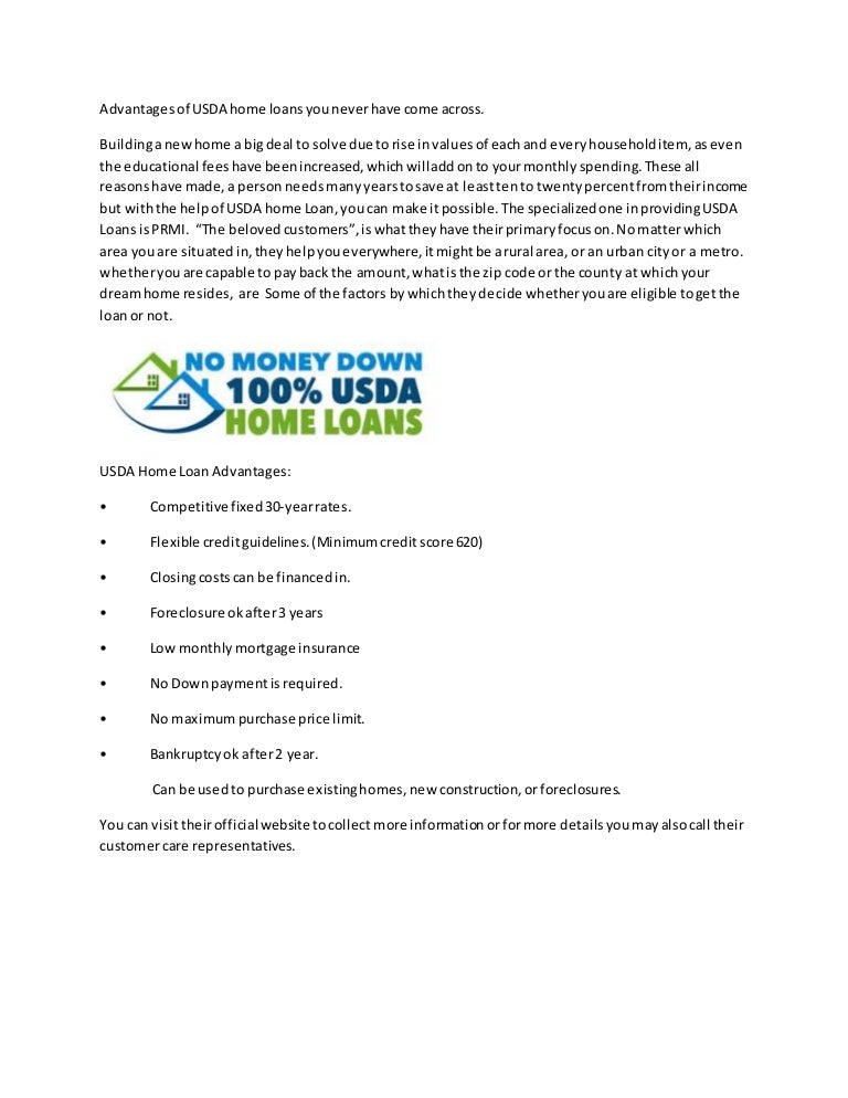 Usda Home Loans >> Advantages Of Usda Home Loans You Never Have Come Across Usda Home Loans >> Advantages Of Usda Home Loans You Never Have Come Across