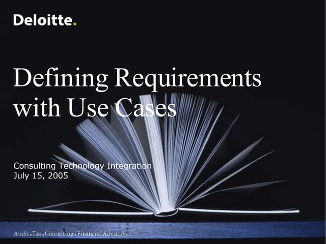 Usecase