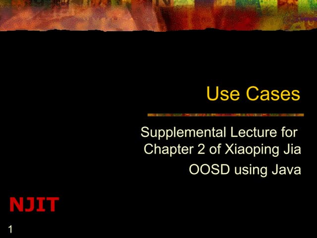 UseCase.ppt software engineering use3 cases
