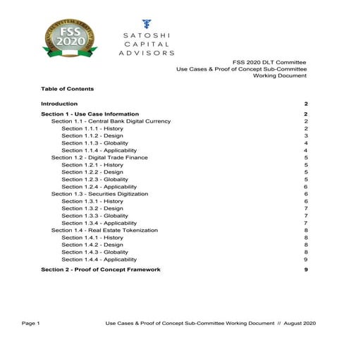An Exploration Into Distributed Ledger Technology (DLT) - Satoshi Capital Adv...