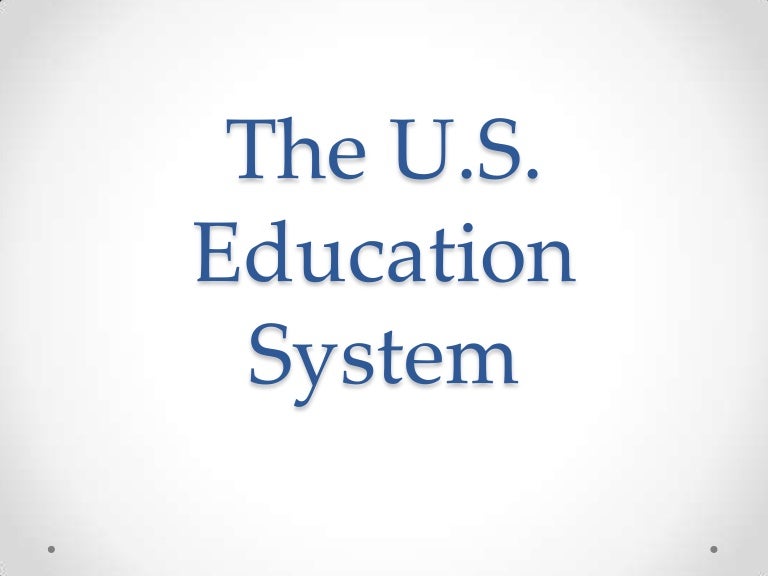 Us education system