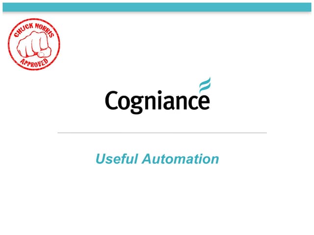 Useful automation