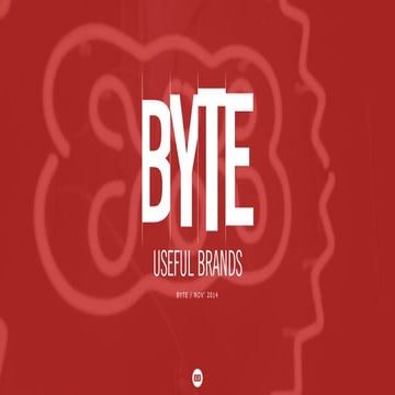 Useful Brands - Byte Breakfast - November 2014