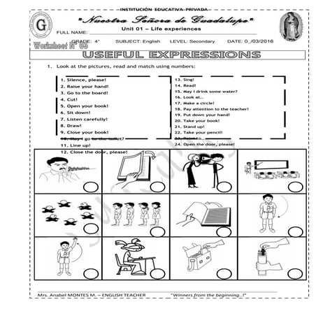 Useful expressions 4to | DOC