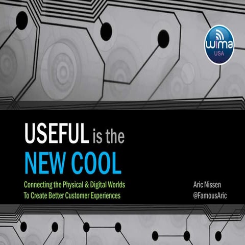 USEFUL is the NEW COOL: Connecting the Physical & Digital Worlds To Create Be...