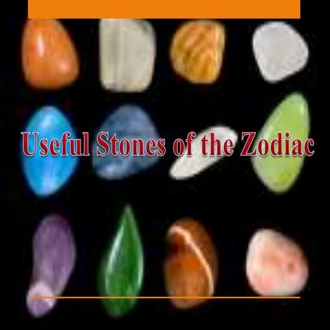 Useful Stones of the Zodiac