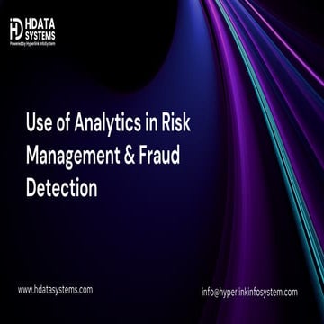 Use of Analytics in Risk Management & Fraud Detection ppt.pdf