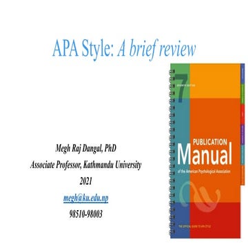 Use of APA style in  academic writing for Avoiding plagiarism_03102020.PPTX