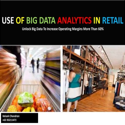 Use of big data analytics in retail
