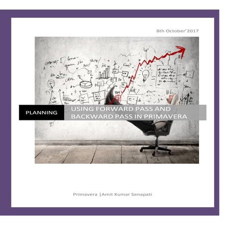 Use of forward pass and backward pass in primavera