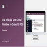 Use of Lots and Serial Number in Odoo 15 POS
