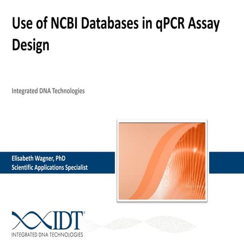 Use of NCBI Databases in qPCR Assay Design