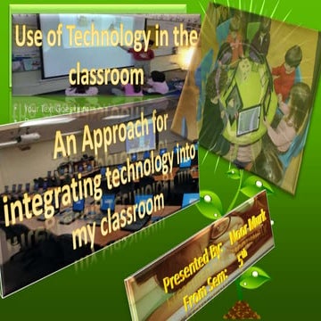 Use of technology in the classroom