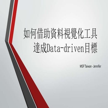 #128- 如何借助資料視覺化工具達成 Data-driven 目標